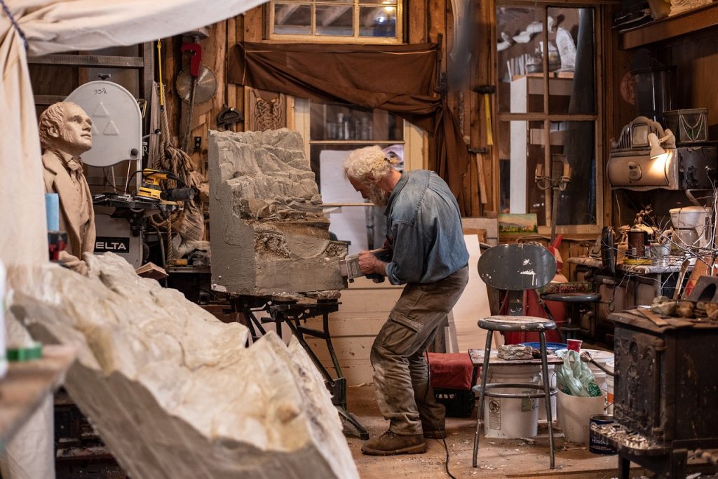 artist, studio, art, sculpture, workshop, old man, tools, sculptor, creation, exhibit, working, professional, artwork, artist, artist, artist, artist, artist, studio, sculpture, workshop, old man, sculptor, sculptor, creation